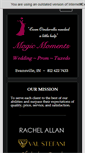 Mobile Screenshot of magicmomentsbridal.net